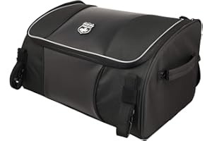 Nelson-Rigg NR-250 Route 1 Traveler Lite Tour Trunk Bag, Harley Davidson Ultra, Indian Roadmaster, Honda Goldwing, Black