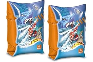 Mondo Toys - Hot Wheels brassards gonflables - nage - Natation - Plage - mer - Piscine - Enfant - 2 Ans et Plus - 16875