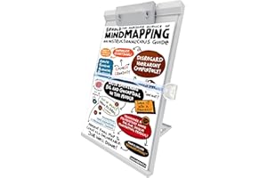 Powerking Kopienhalter, tragbarer Desktop A4 Dokumentenbuchhalter Papierständer mit einstellbarem, klappbarem Winkel, Stiftclip und Linienführung