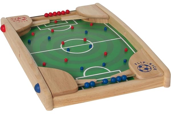 Flip Kick Classic, 50 cm, mélange flipper et kicker, le jeu parfait de compétences de football pour 2 joueurs de tous âges, compact et robuste, adapté à toute table ou plancher et facile à transporter