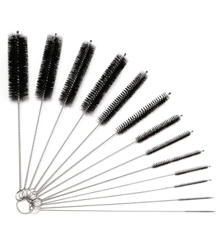 Lot Petite Voiture LIQWEI Lot De 8 Brosses à Double Extrémité En Nylon Pour Le Petite Brosse De Nettoyage