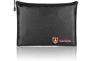 TsunNee Feuerfest Dokumententasche, Wasserdicht Dokumententasche, Lipo Sicher Tasche, Feuer Sicherheit Tasche