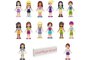 LEGO Friends Girl Femmina Maschio Minifigure - Lotto di 6 Figure Casuale (Nessun Duplicato)