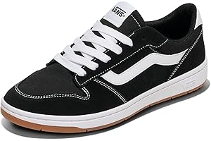 Vans Uomo Scarpe da Ginnastica in Pelle Scamosciata Ryland, White/Black