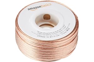 Amazon Basics 16-gauge högtalarkabel, 1,3 mm², 30,48 m