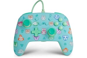 PowerA Enhanced Wired Controller for Nintendo Switch – Animal Crossing, Gamepad, Wired Video Game Controller, Gaming Controller