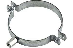 STEINBERG14 100mm Collier de Serrage en Acier Galvanisé - Pour Tube/Tuyau De Ventilation, 1 pièce