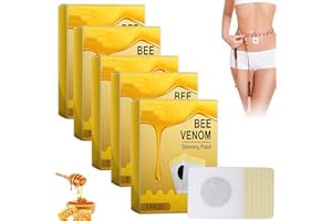 ALLILUYAA 35pcs Bee Venom Patches, Bee Venom Lymphatic Drainage Patches, Bee Venom Patch (7pcs*5pack)