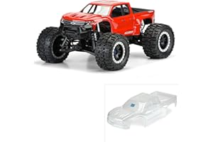 Pro-Line Racing Pre-Cut 2019 Chevy Silverado Z71 Clear Body X-MAXX PRO350717 Body & Wings