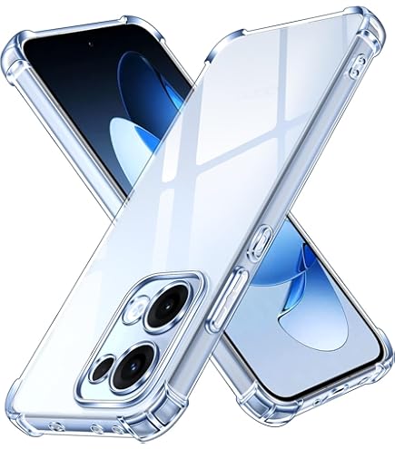 Ivoler 3 En 1 Coque Pour Oppo A60 4G (Pas Pour Oppo A60 5G) Avec 2 Pièces Verre Trempé, Ultra Transparent Étui De Protection En Silicone Antichoc