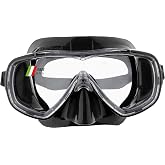 Cressi Onda Maske, Hypoalerjik Silikon, Yumuşak Maske Eteği Maske
