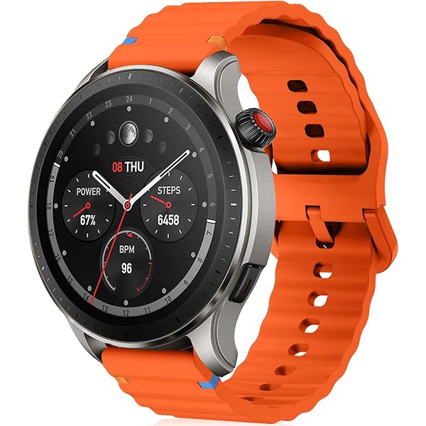 Bracelet Silicone OUTPUTBT 22mm – Compatible Amazfit, Garmin, Samsung, Huawei, Xiaomi, Et Bien D'autres