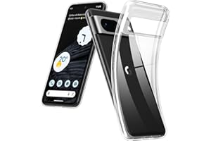 DOSMUNG Etui do Google Pixel 8 (6,2"), Smukły Silikonowe Etui Case Odporne na Zarysowania, Miękkie dopasowanie, Przezroczyste