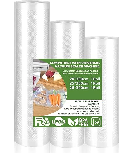 Sacs Sous Vide Alimentaire, Sac de Congelation Sous Vide, Sacs Machine