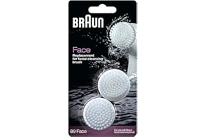 Braun Silk-épil - Cepillo Exfoliante para la cara, recambio duopack