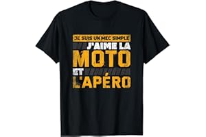 CADEAUX MOTARD HOMMES & T-SHIRT MOTORCYCLE MOTO T-shirt Motard Homme Moto Cadeau Motorcycle Motards T-Shirt