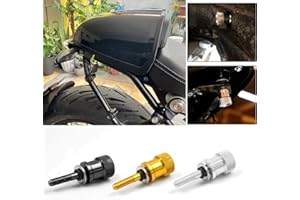 Midimttop Moto Strumento di Rimozione-meno A Sgancio Rapido CNC Posteriore Fender Sedile Tab Bullone Vite Compatibile con B.M.W R NINE T R9T RNINET PURE/Scramber Accessori 2014-2020 (Nero)