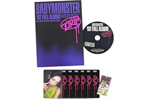 GENERISCH BABYMONSTER - 1st Full Album [DRIP] (ZIP LOCK Ver.) Zip Lock + CD + Photobook + Seflie Photocards + Hang Tag + 4 Extra Photocards