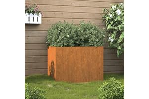 Myheimly Pflanzkübel 62x47x46 cm Cortenstahl