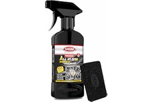 SHEEBA All in One Multipurpose Liquid Polish for Car, Motorbike, Scooter, Household, Office Care | High Gloss | Easy Application | For Interior & Exterior Surfaces -500mL with Applicator Pad.