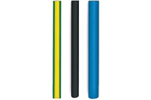 Steinel Värmekrymprör elektrikerset, 16 krympkontakter, Ø3,2–9,5 mm i svamp, blå och gul/grön, förhållande 2:1