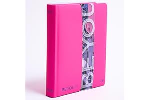 GIOCHI PREZIOSI BE YOU Matter Gum Medium, Diario Scuola 2024-2025, Agenda 12 Mesi Datata, Formato Standard 13,5cm x 18,2cm, Diario con Sticker e Segnalibro, Colore Rosa