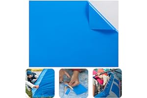 Syhood Vinyl Pool Patch Repair Kit Peel and Stick Self Adhesive Inflatable Toy Pool Liner Repair Patch Tape Waterproof for In Ground Pools, Swim Ring Floats, Tent, Canopy