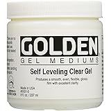 Buy Golden Self Leveling Clear Gel Medium Online - High Gloss - View #6