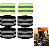4 Fasce Riflettenti Multiuso - Regolabili, Per Corridori E Ciclisti | Sicurezza Visibilità 360° - Foto 12