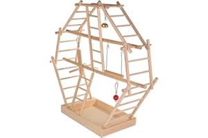 TRIXIE Área Juego Madera, Escaleras para Pájaros