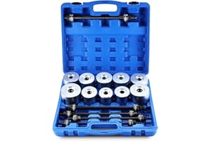 ‎FREETEC FreeTec 27-teiliges Silentlager Abzieher-Set – für Gummibuchsen & Achslager – Montage- und Demontagewerkzeug