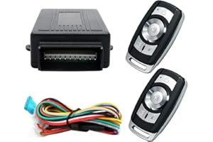 MASO Style4 Car Remote Central Kit Universal Car Door Lock with Contorl Box + 2 Replacement Remote Controls for Car Central Lock