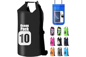 ShyaWorld Bolsa Mochila Impermeable Estanca Seca. litros Diferentes de Capacidad. Funda de Móvil Impermeable Estanca Hermética Incluida. para Playa Kayak Surf Montaña y el Uso Que tu Quieras.