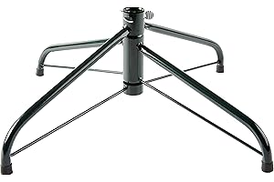 REDSTAR Soporte para árbol de Navidad de 35 cm o 45 cm, base para árbol de Navidad artificial de 120 cm/4 pies o 180 cm/6 pies de metal fuerte plegable verde árbol de Navidad titular (45 cm)
