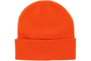 SHIPITNOW Berretto Uomo o Donna Tinta Unita - Cappello Invernali a Maglia Basic Senza Pompon - 100% Acrilico - Modello Semplice e Classico Senza Marca - Taglia Unica