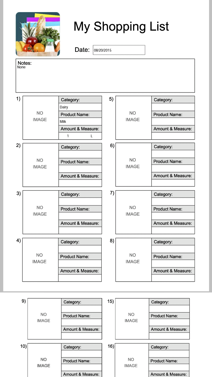 My Shopping List app Amazon.co.uk Appstore for Android