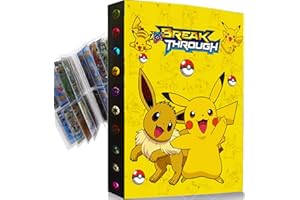 bsdppt album di carte a 4 tasche, Raccoglitore per collezionisti di carte, album di carte da collezione, 30 pagine - per 240 carte - I4