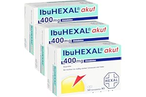 Ibuhexal Akut 400mg Filmtabletten inclusive einer Handcreme von vitenda (150)