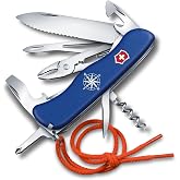 Victorinox yetişkin Skipper, 111 mm &ccedil;akı, mavi, One Size