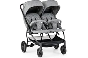 DREAMADE Geschwisterwagen 2 in 1, Doppelkinderwagen Baby und Kleinkind, Zwillingswagen Faltbar, Babywagen mit Doppelsitz, Kinderwagen für 2 Kinder (Modell 2)