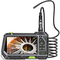 Teslong Zwei Linsen Industrielles Endoskop Kamera Mit 5 -Zoll -Farb-IPS-Bildschirm, 3500mAh Batterie,1080P…