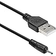 FENERGY SHOP Small Pin USB Cable Mobile Phone Charger - Compatible With Nokia Phone Classic, Flip & Slide Phones, Toys & Speakers - Easy to Use & Lightweight Charging Connector Cable -105cm, Black