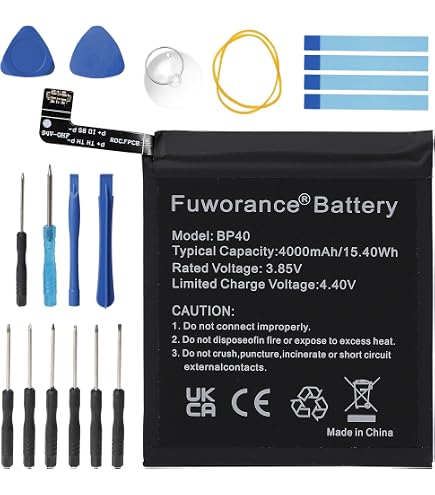 Vvuilsty BP40 Batteria di ricambio per Xiaomi 9T Pro, batteria ricaricabile a 0 cicli compatibile con Xiaomi 9T Pro con kit di attrezzi di riparazione