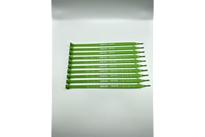 ZWY 100 PCS Green Tite-Lock Plastic Tractor Truck Door Seal Tamper Evident Security Tags Numbered Safety Disposable Locks for Trailer Logistics Shipping Transport, (250)