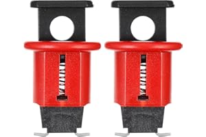 iplusmile Miniatur Schutzschalter: 2 Stücke Leistungsschalter Lockout Device Lockout Tagout Elektrischer - Klemmschloss Out Miniatur-Leistungsschalter