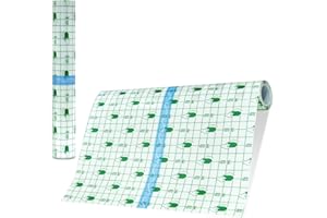 HEXSOLID Benda Trasparente Impermeabile 25cm*2m Waterproof Bandage Cerotti Elastici di Fissaggio Per Doccia Pellicola per Tatuaggi Copri Tatuaggi Waterproo per Polsi Spalle Braccia Medicazione di Ferite