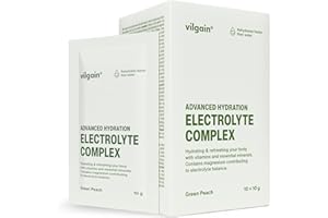 Vilgain Electrolytes - 100 g (10 x 10 g) - to Support Hydration and Electrolyte Balance, Soluble hypotonic Drink, in sachets for Easy Application and Simple dosing