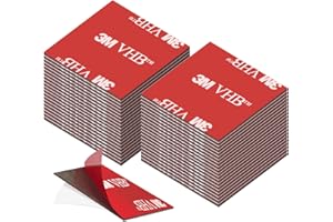 kurkip Dwustronna taśma klejąca, bardzo mocna, dwustronna, bardzo mocna, wodoszczelna, do domu, biura, kwadratowa – 30 mm x 30 mm, 40 sztuk