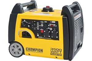Champion Power Equipment Unité de puissance mobile à essence (3100 W, onduleur portable, ultra silencieux, avec poignée et jeu de roues intégrés, idéal pour l'extérieur + camping) 73001i-E-EU