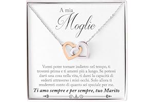 NONNA PROFESSIONISTA Collana Donna Moglie Amore Fidanzata Argento Idee Regali per lei, Anniversario Matrimonio Compleanno o Natale - Cofanetto con DEDICA incluso